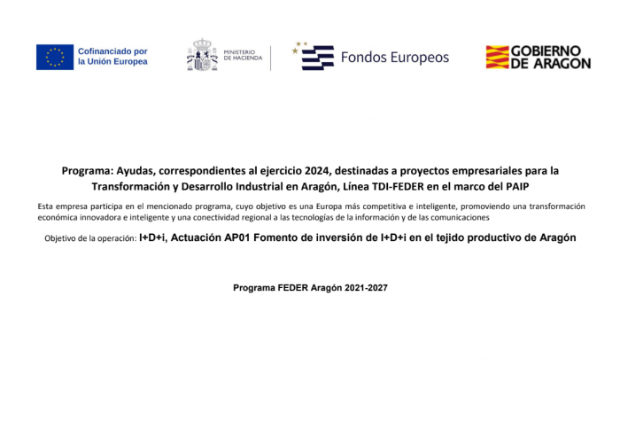 cartel, programas feder 2024